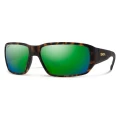 Okulary polaryzacyjne Smith Hookset ChromaPop Glass – Matte Tortoise / Polarized Green Mirror