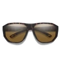 Okulary polaryzacyjne Smith Outrigger ChromaPop Glass – Matte Tortoise / Polarized Brown, ujęcie 2