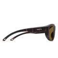 Okulary polaryzacyjne Smith Outrigger ChromaPop Glass – Matte Tortoise / Polarized Brown, ujęcie 3