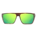 Okulary polaryzacyjne Bajio Zapata (soczewki z tworzywa) – Brown Grass Matte / Green Mirror