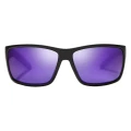 Okulary polaryzacyjne Bajio Bales Beach (soczewki z tworzywa) – Black Matte / Violet Mirror