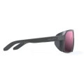 Okulary polaryzacyjne Bajio Cocho (soczewki szklane) – Graphite Black Matte / Rose Mirror, ujęcie 3