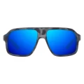 Okulary polaryzacyjne Bajio Cocho (soczewki z tworzywa) – Dark Blue Camo Matte / Blue Mirror
