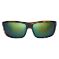 Okulary polaryzacyjne Bajio Nippers (soczewki szklane) – Brown Tortoise Gloss / Green Mirror