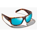 Okulary polaryzacyjne Bajio Piedra (soczewki szklane) – Brown Tortoise Matte / Blue Mirror, ujęcie 2