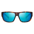 Okulary polaryzacyjne Bajio Piedra (soczewki z tworzywa) – Brown Tortoise Matte / Blue Mirror