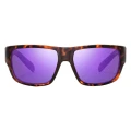 Okulary polaryzacyjne Bajio Piedra (soczewki z tworzywa) – Brown Tortoise Matte / Violet Mirror