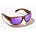 Okulary polaryzacyjne Bajio Piedra (soczewki z tworzywa) – Brown Tortoise Matte / Violet Mirror, ujęcie 2