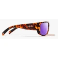 Okulary polaryzacyjne Bajio Piedra (soczewki z tworzywa) – Brown Tortoise Matte / Violet Mirror, ujęcie 3