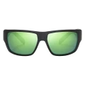 Okulary polaryzacyjne Bajio Piedra (soczewki z tworzywa) – Black Matte / Green Mirror