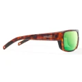 Okulary polaryzacyjne Bajio Rigolets (soczewki szklane) – Brown Tortoise Gloss / Green Mirror, ujęcie 3