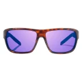 Okulary polaryzacyjne Bajio Rigolets (soczewki z tworzywa) – Brown Tortoise Gloss / Violet Mirror