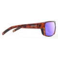 Okulary polaryzacyjne Bajio Rigolets (soczewki z tworzywa) – Brown Tortoise Gloss / Violet Mirror, ujęcie 3
