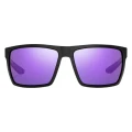 Okulary polaryzacyjne Bajio Stiltsville (soczewki z tworzywa) – Black Matte / Violet Mirror