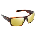 Okulary polaryzacyjne Bajio Vega (soczewki szklane) – Brown Tortoise Matte / Yellow