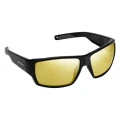 Okulary polaryzacyjne Bajio Vega (soczewki szklane) – Black Matte / Yellow