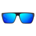 Okulary polaryzacyjne Bajio Zapata (soczewki szklane) – Black Matte / Blue Mirror