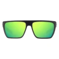 Okulary polaryzacyjne Bajio Zapata (soczewki szklane) – Black Matte / Green Mirror