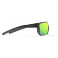 Okulary polaryzacyjne Bajio Zapata (soczewki szklane) – Black Matte / Green Mirror, ujęcie 3