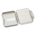 Wodoszczelne pudełko muchowe C&F Design Universal System Case – Small / Off-White/Clear Lid