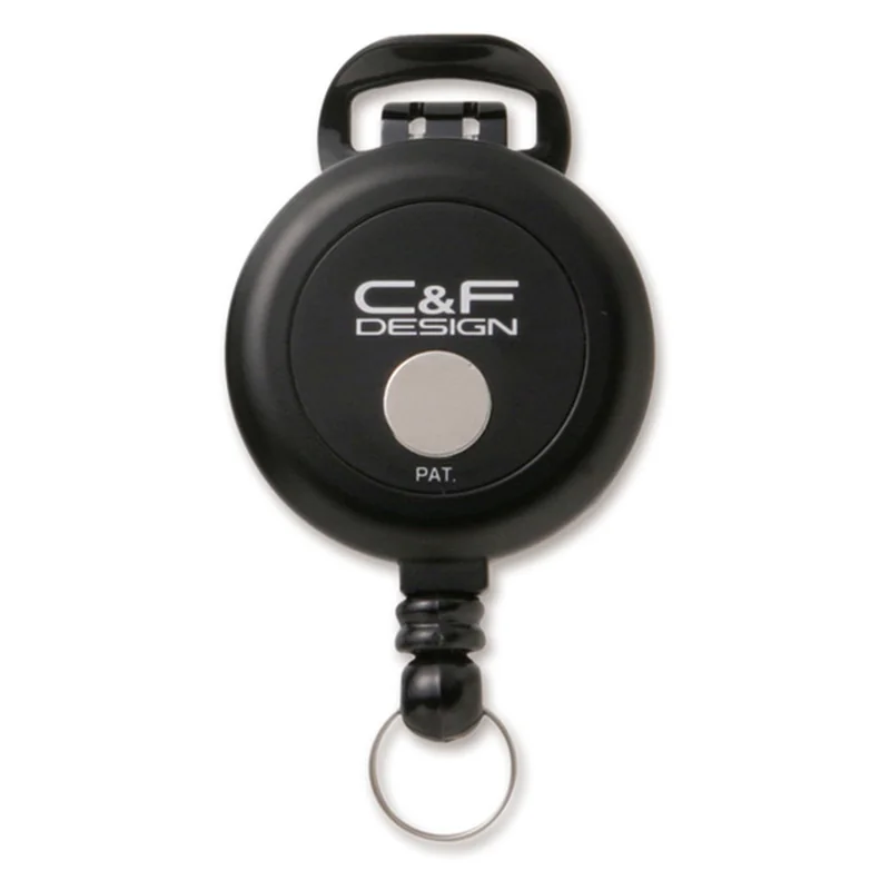 Zwijacz C&F Design Flex Pin-On Reel z magnesem – Black