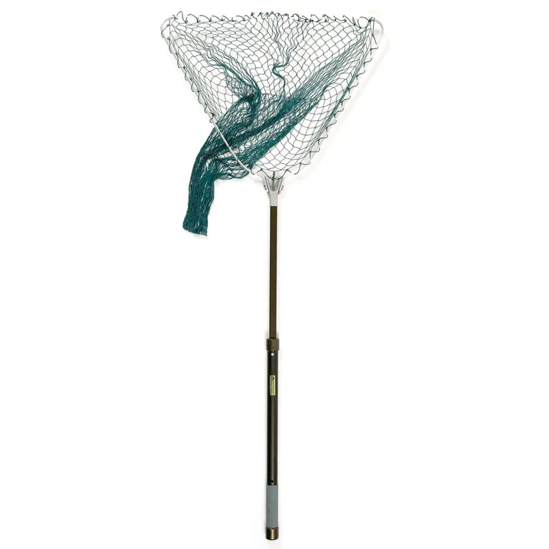 Składany podbierak teleskopowy McLean Bronze Series Telescopic L (201) – siatka bezwęzłowa