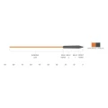 Linka muchowa sink tip Scientific Anglers Frequency Sink 23 – Orange/Charcoal, ujęcie 2