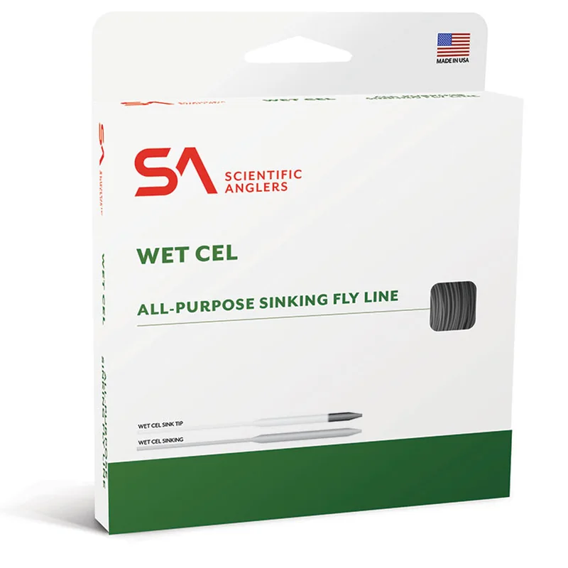 Linka muchowa tonąca Scientific Anglers Wet Cel Sink 2 – Brown
