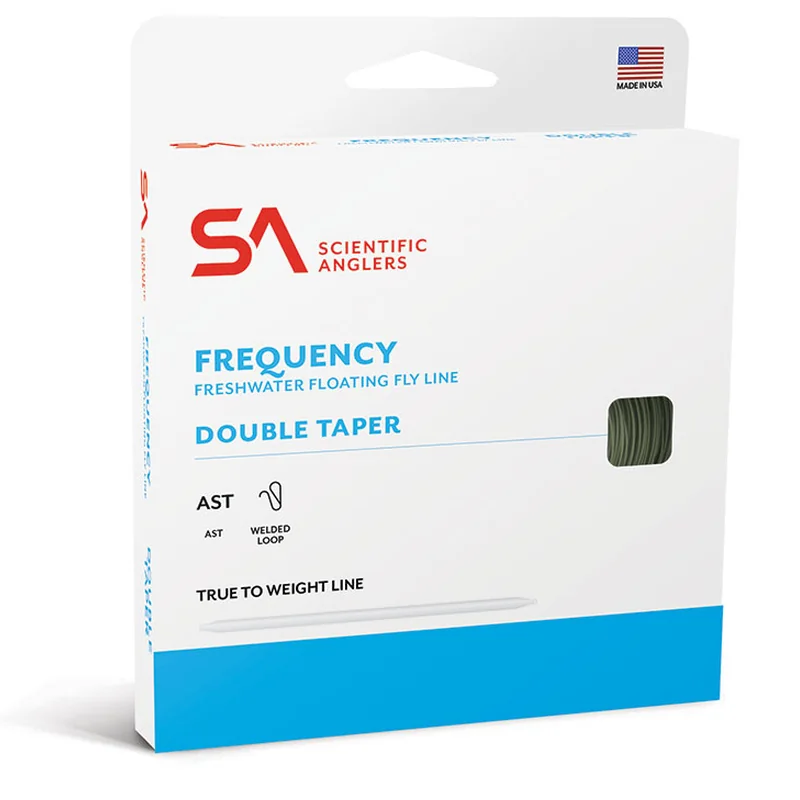 Linka muchowa pływająca Scientific Anglers Frequency Double Taper – Mist Green