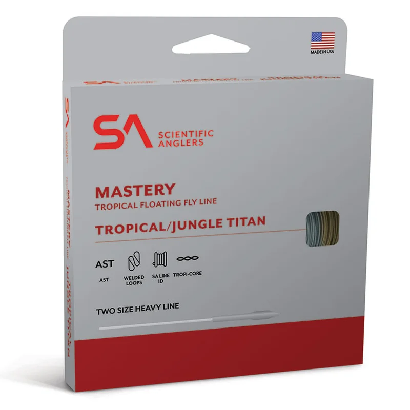 Linka muchowa pływająca Scientific Anglers Mastery Tropical/Jungle Titan – Tan/Horizon