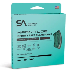 Linka muchowa przezroczysta Scientific Anglers Magnitude Smooth Infinity Salt
