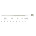 Linka muchowa przezroczysta Scientific Anglers Magnitude Smooth Trout Expert – Sage Green/Clear Tip, ujęcie 3