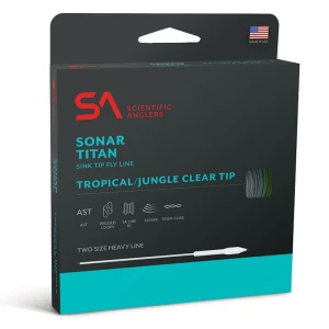 Linka muchowa z końcówką intermediate Scientific Anglers Sonar Titan Tropical Clear Tip