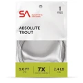 Przypon koniczny Scientific Anglers Absolute Trout 9 ft – Clear