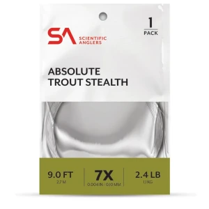 Przypon koniczny Scientific Anglers Absolute Trout Stealth 9 ft