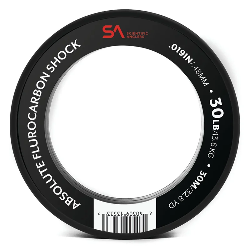 Żyłka przyponowa fluorocarbon Scientific Anglers Absolute Fluorocarbon Shock 30 m – Clear