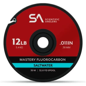 Żyłka przyponowa fluorocarbon Scientific Anglers Mastery Saltwater Fluorocarbon 30 m