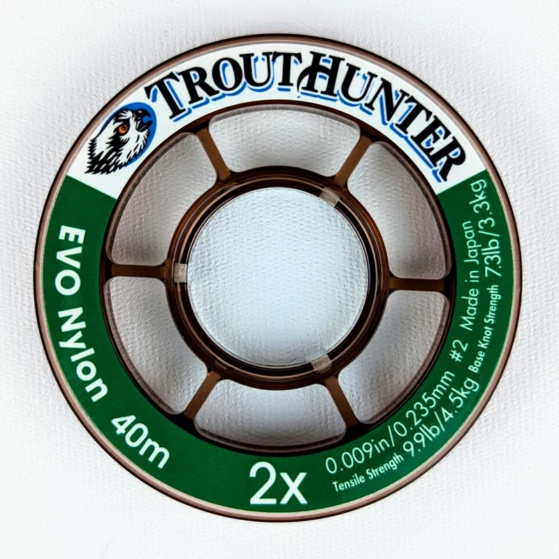 Żyłka przyponowa TroutHunter EVO Nylon Tippet – 2X · 0,235 mm