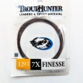 Przypon koniczny TroutHunter Finesse Leader – 12 ft · 7X · 0,104 mm