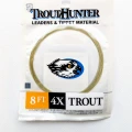 Przypon koniczny TroutHunter Nylon Leader – 8 ft · 4X · 0,185 mm