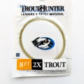 Przypon koniczny TroutHunter Nylon Leader – 8 ft z pętlą · 2X · 0,235 mm