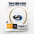 Przypon koniczny TroutHunter Nylon Leader – 10 ft · 3X · 0,205 mm