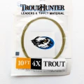 Przypon koniczny TroutHunter Nylon Leader – 10 ft · 4X · 0,185 mm