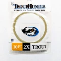 Przypon koniczny TroutHunter Nylon Leader – 10 ft z pętlą · 2X · 0,235 mm
