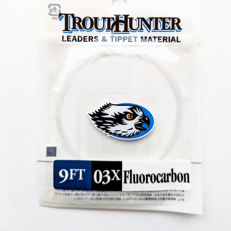 Przypon koniczny TroutHunter Fluorocarbon Leader 9 ft – 9 ft · 03X · 0,370 mm