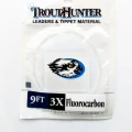 Przypon koniczny TroutHunter Fluorocarbon Leader 9 ft – 9 ft z pętlą · 3X · 0,205 mm
