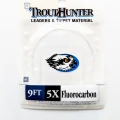 Przypon koniczny TroutHunter Fluorocarbon Leader 9 ft – 9 ft z pętlą · 5X · 0,148 mm
