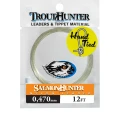 Przypon koniczny SalmonHunter Leader – 12 ft z pętlą · 0,470 mm