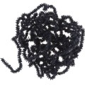 Chenille Soldarini Chewingum Chenille 3 mm – Black