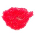 Chenille Soldarini Daphnia Fritz Rubber – Fluo Magma Red